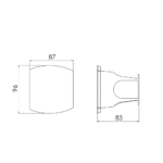 Einbaudusche mit Schlauch 2.5m – Bild 2